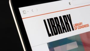 Library of Congress Website Screenshot