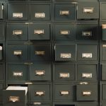 Card Catalogue, Department of Anthropology, Smithsonian National Museum of Natural History. Photo by Brittany Hance, 2020.